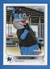 2022 Topps Opening Day Mascots Insert #M-11 Billy the Marlin Miami Marlins