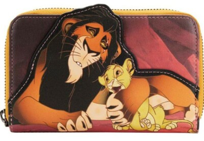 Loungefly Disney Lion King Scene SCAR Ziparound Wallet Simba has too much trust!