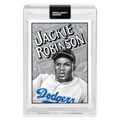 Topps Project 2020 #79 JACKIE ROBINSON - Dodgers - Mister Cartoon