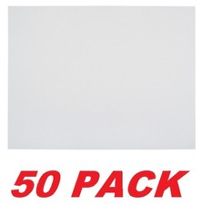 School / Office White Board 22" x 28" Thickness 4-Ply (50 Boards) MADE in USA