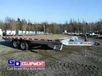 In stock. 8 1/2' x 18' Deck over flat bed, 10,400 LB
