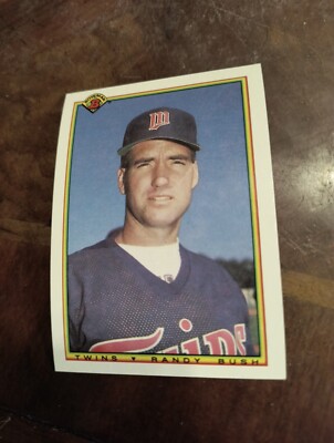 RANDY BUSH 1990 BOWMAN #416 FREE SHIPPING 