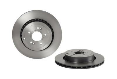 2 x BREMBO 09.D028.11 Bremsscheibe für GENESIS,KIA