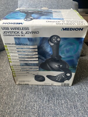 Medion USB Wireless Joystick & Joypad Combination Set in Box Item.(Open box).