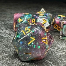 Sage’s Cantrips - Thaumaturgy Polyhedral Dice Set DnD RPG