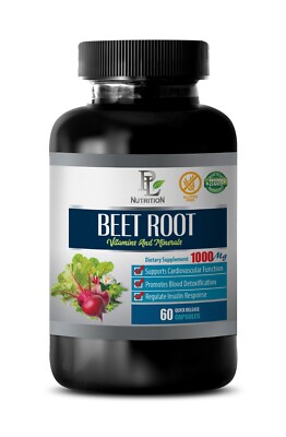 organic nitric oxide - BEET ROOT 1000mg - endurance support 1 Bottle