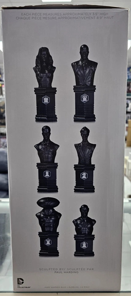 DC Collectibles DC Comics New 52 Justice League Chess Set NEW In Box LTD ED - Image 4 of 4