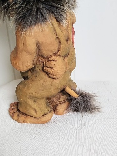 Nyform Norwegian Hugging Couple Troll #126 With Original booklet - 9.5" Tall - Picture 5 of 8