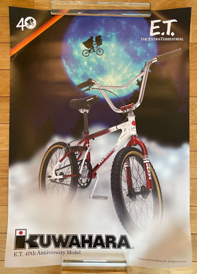 Kuwahara E.T. 40 Anniversary Poster Japan BMX 594 x 841 mm