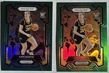 Kate Martin '24 Prizm DP RC Green Prizm (2) Iowa Hawkeyes / Valkyries