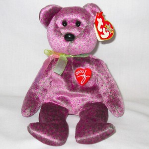 purple beanie baby 2000