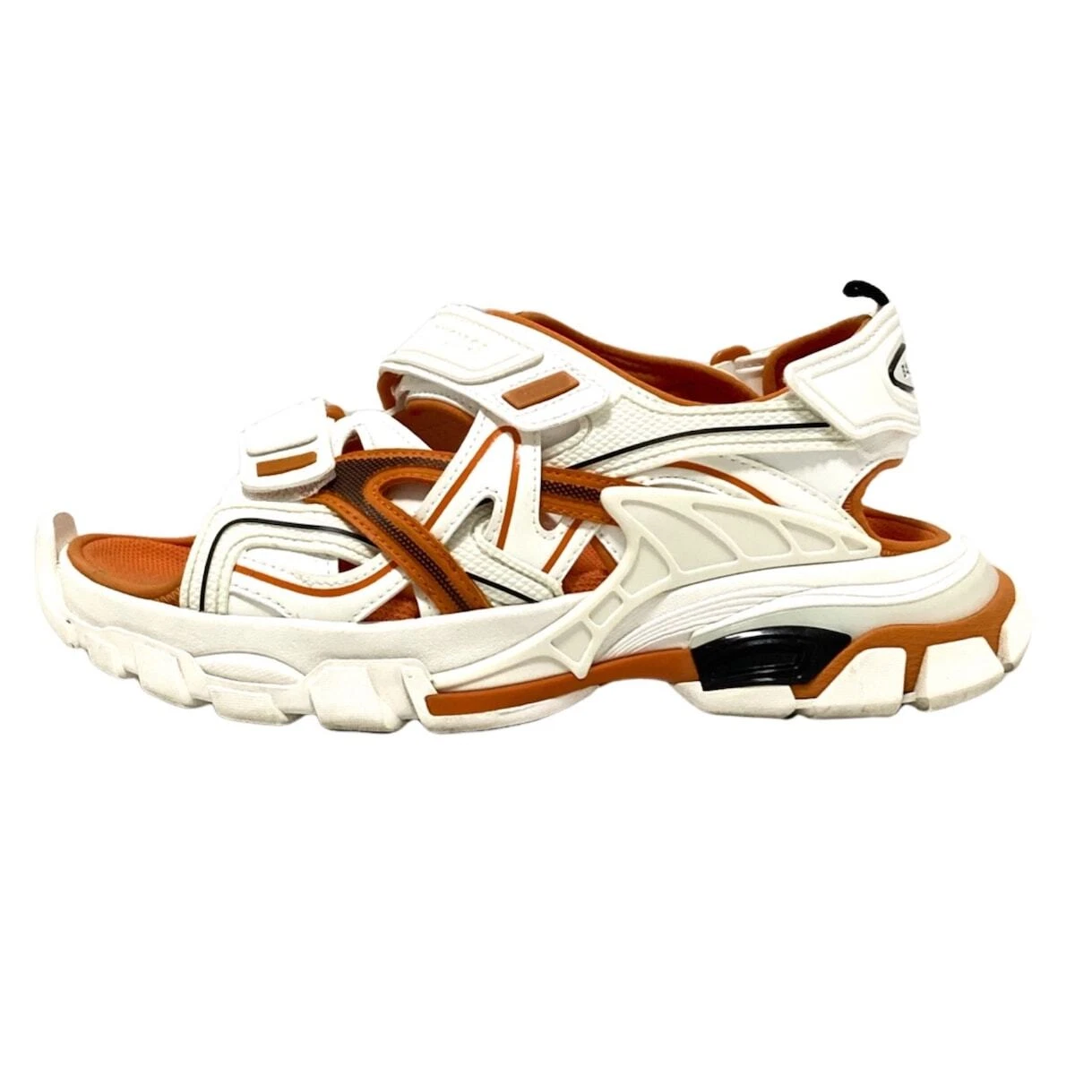 Balenciaga sandals 2025 mens orange