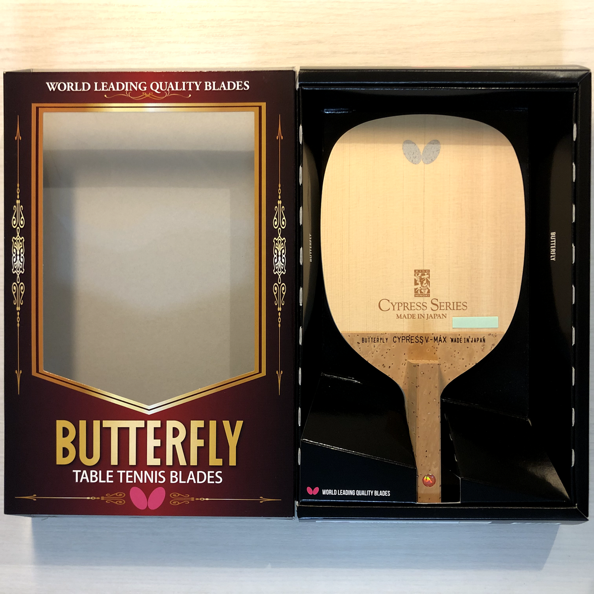 Butterfly Cypress V-MAX S/Japanese 23960 103.88 g Table Tennis