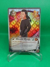 Naruto CCG/TCG - Hizashi Hyuga - Why He Chose Death - Diamond Foil-  1st Ed