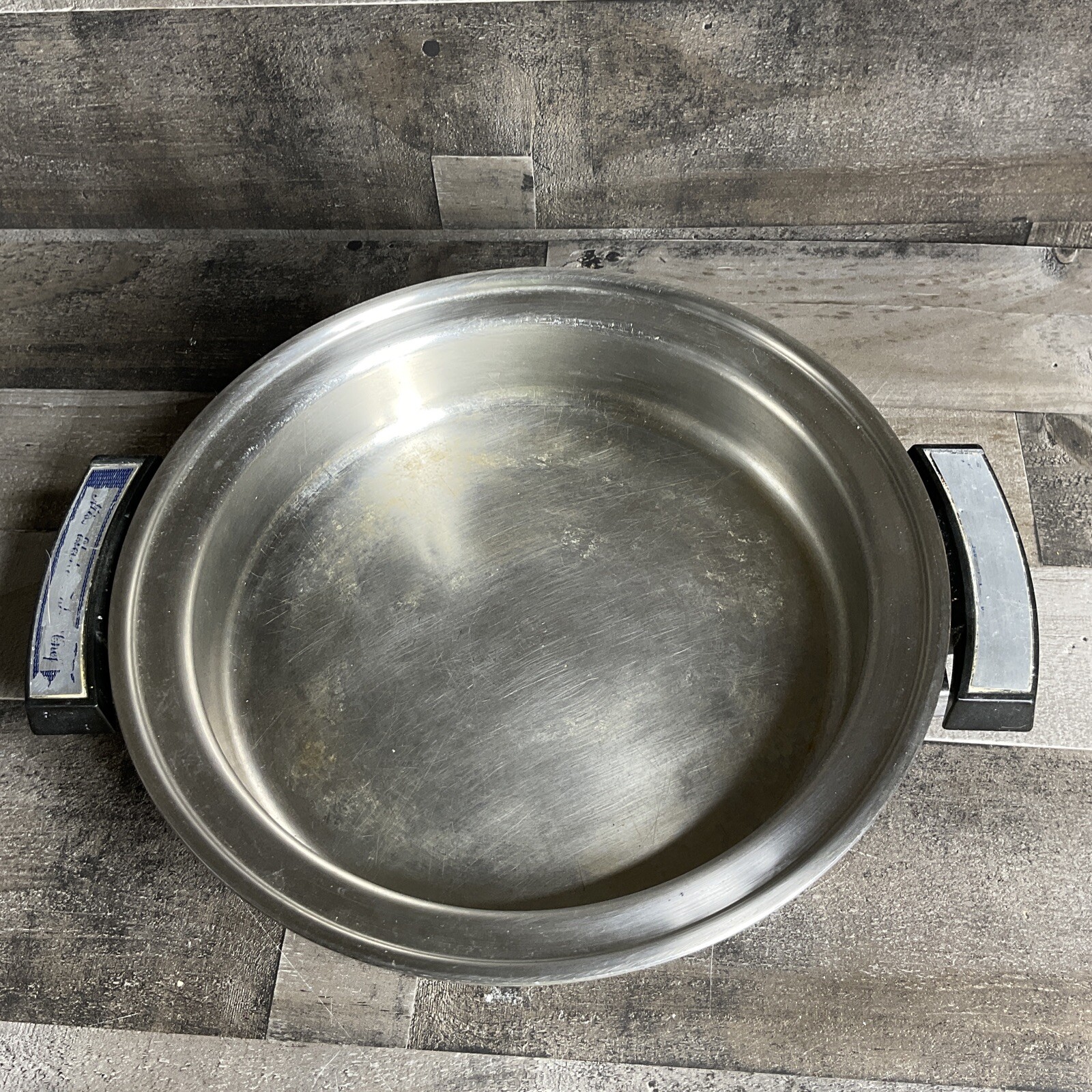 Vintage Townecraft stainless steel electric skillet ONLY No. 17450 Miss Electra eBay