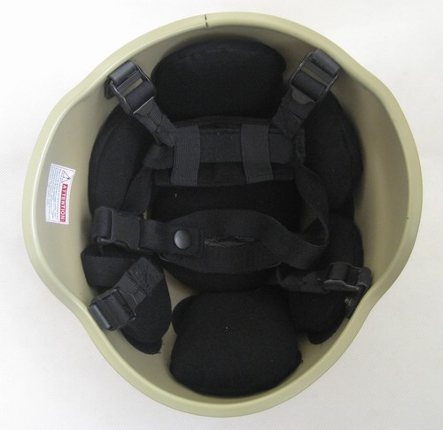 New Airsoft MICH 2000 Glass Fiber Helmet 3 Colors Tan/Black/OD - Picture 6 of 11