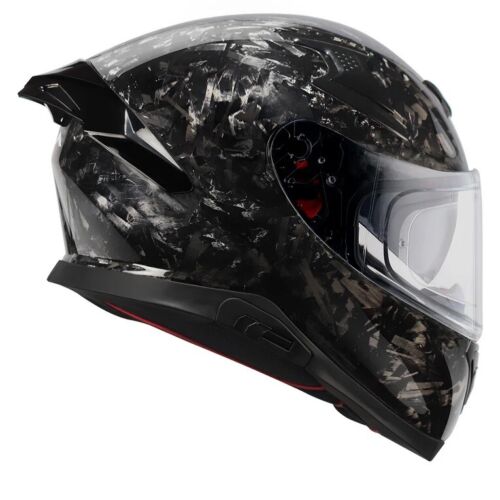 Axor " APEX FORGED CARBON " Full Face DOT & ECE Certified Motorcycle Helmet - Foto 7 di 10