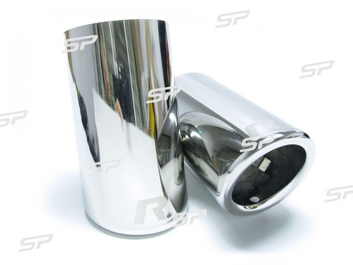 2x Cubierta de Escape Cubierta de Tubo de Acero Inoxidable para VW GOLF 7 VII 5G Variant TDI TSI - Imagen 11 de 12