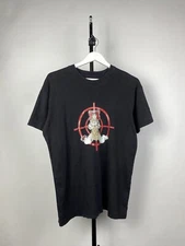 Vintage 90s Hook-Ups Style Logo Sexy sk8 streetwear T-Shirt Men’s L Size