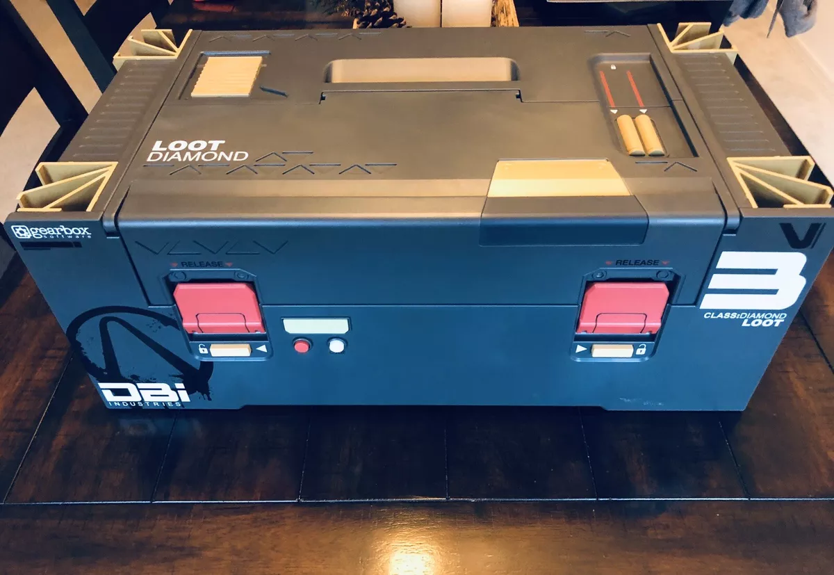 Borderlands 3 PS4 XBox Collector s Edition Diamond Loot Chest Replica Crate Box