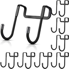 8 Pieces Over Cabinet Hook Double S Shaped Cabinet Drawer Hanger Hook Durable