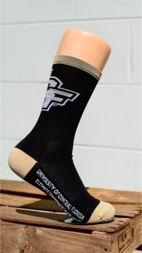 UCF Knights Cycling and Running Sock - Medium - New By DeFeet - 第 1/6 張圖片