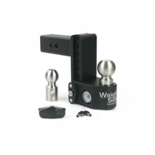 Weigh Safe Hitches SWS6-2.5 Steel Adjustable 6" Drop Hitch Ball Mount
