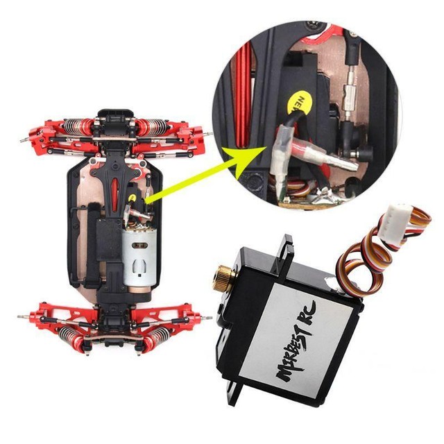 Racing Metal Gear Servo for Wltoys 144001 1/14 RC Car Spare Parts | eBay