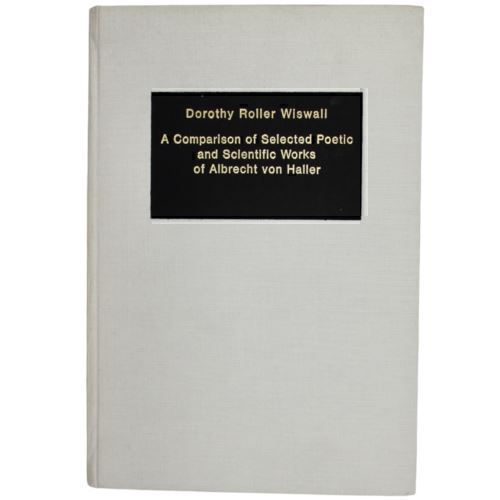 Albrecht von Haller Poetry Science Theodicy Philosophy Physiology Eternity Truth - Picture 6 of 11