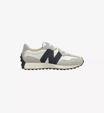 New Balance 327 White/Black Sea Salt Grey PS327FE  PS Size Unisex Kids NWB