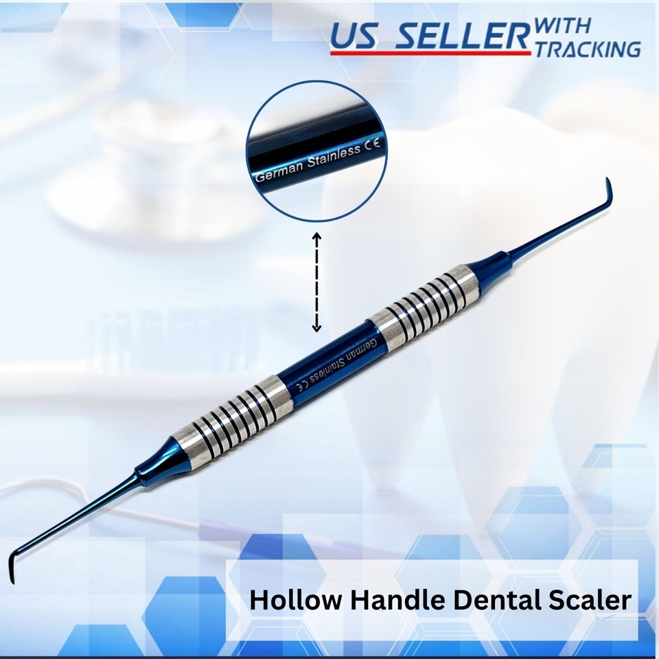 Dental Sickle Scaler Set – Stainless Steel Teeth Plaque & Calculus Remover Tools For Hygiene