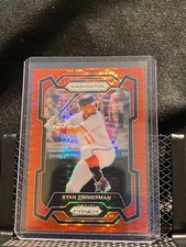 Ryan Zimmerman 2024 Prizm Red Pulsar Prizm #337/399 - Nationals