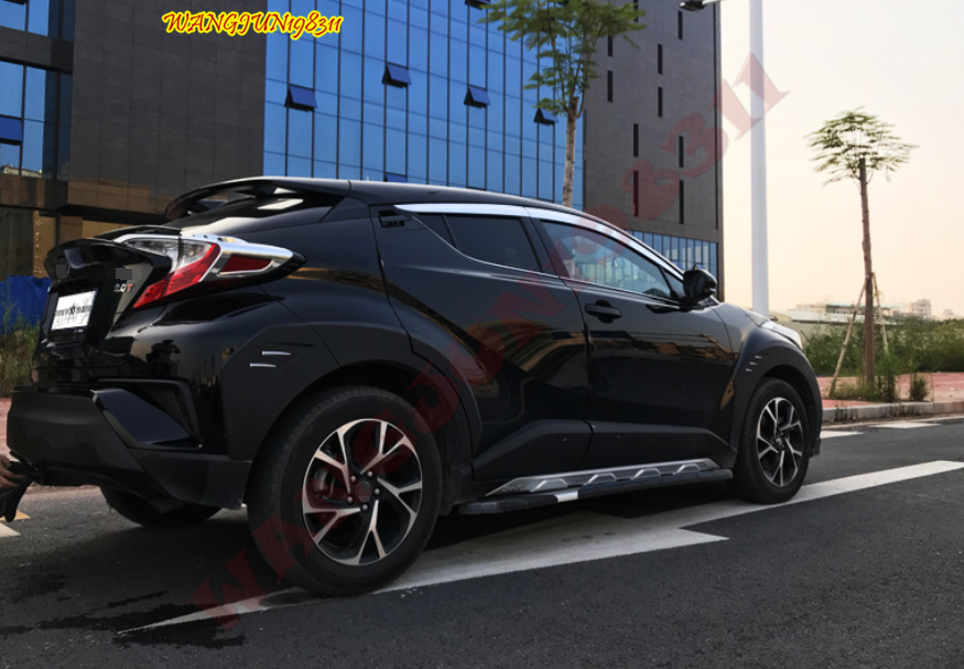 Lot de 2 marchepieds pour Toyota C-HR CHR 2017-2020 - Barre