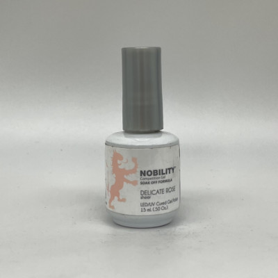 LeChat - Nobility - Soak Off - Delicate Rose - Sheer - LED/UV - 15 ml / 0.5 oz 