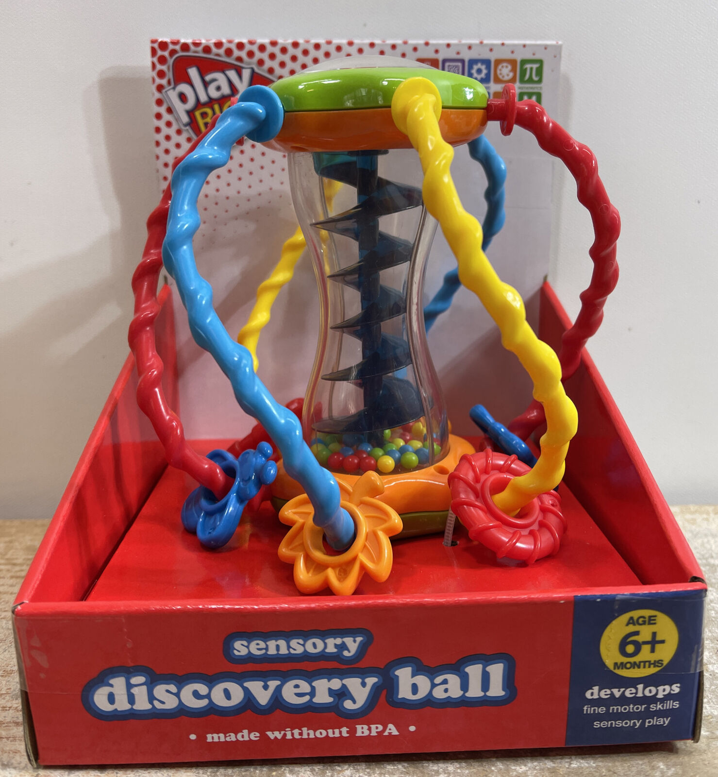 Play Right Baby Activity Sensory Discovery Ball Toddler NEW