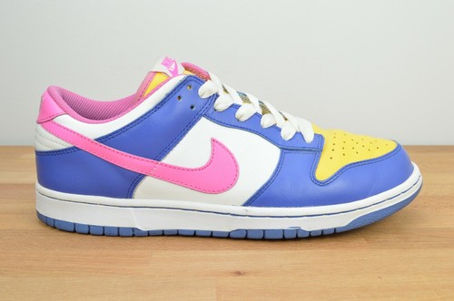 pink yellow dunks
