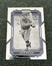 2023 Prizm Baseball Base #218 Hack Wilson - Chicago Cubs 