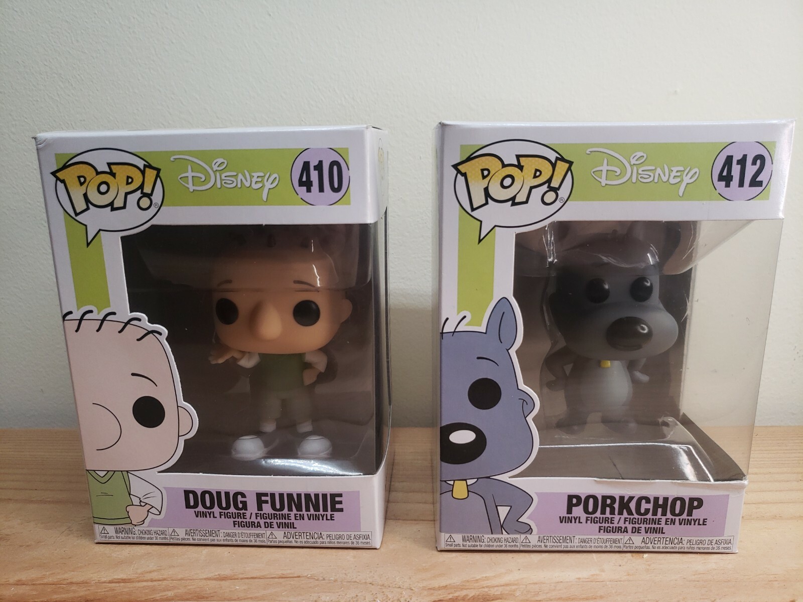 Funko Pop! Doug Funnie Porkchop Set 2 410 412 eBay