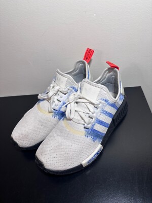 Adidas NMD R1 ATL G28731 White/Blue Size Pre-Owned