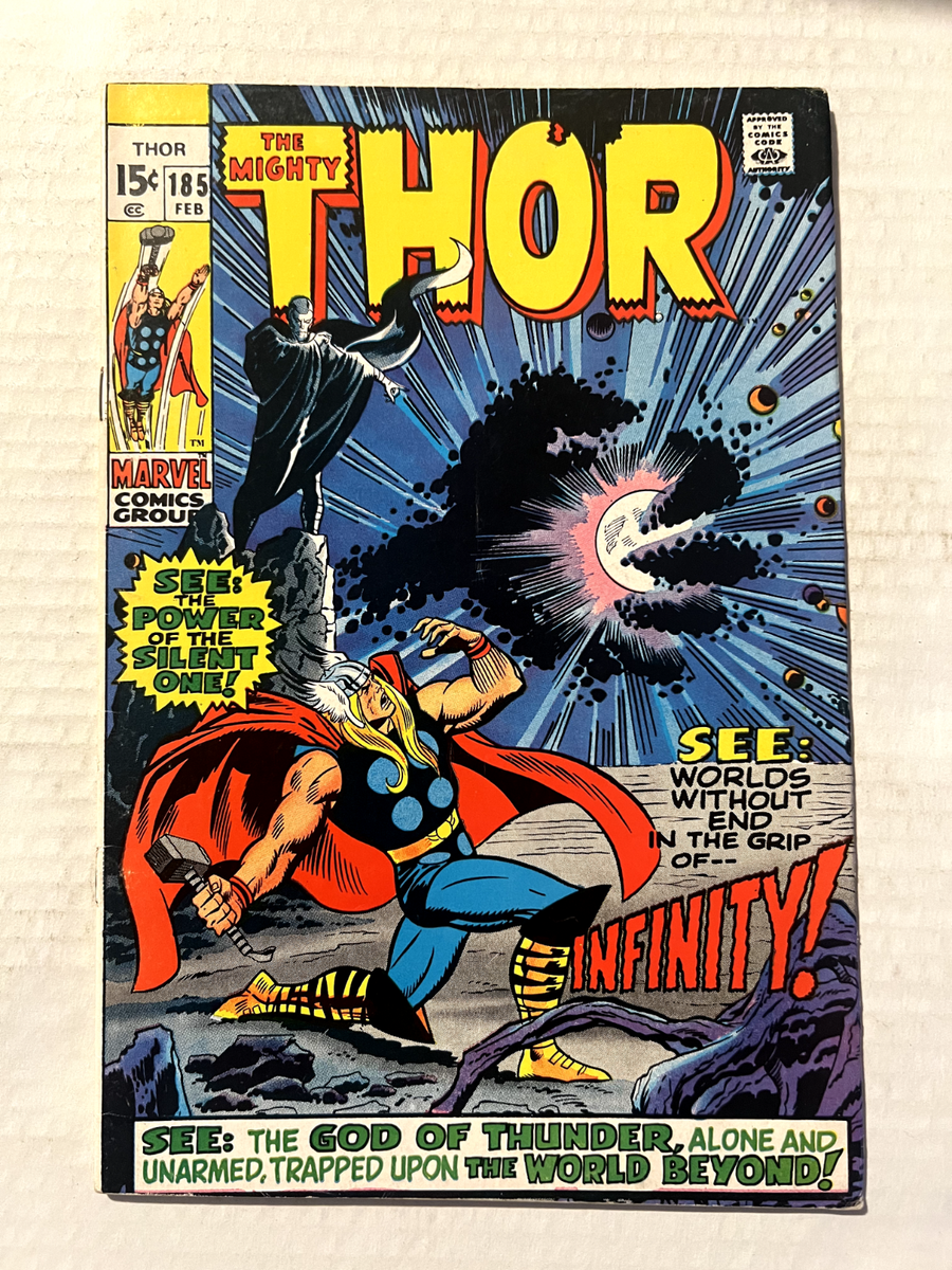 THE MIGHTY THOR marvel comics バインダー　1970 THE MIGHTY THOR #185 1ST APP OF THE GUARDIAN OF INFINITY JOHN
