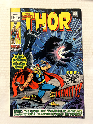 THE MIGHTY THOR marvel comics バインダー　1970 THE MIGHTY THOR #185 1ST APP OF THE GUARDIAN OF INFINITY JOHN