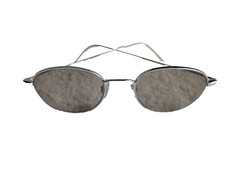Jones New York Sunglasses Vintage JR13525 Silver Metal Frame 2.5 Lens