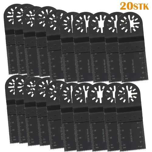 20stk Multitool Zubehör Sägeblatt-Set Metall Holz für Multimaster Makita Einhell - Bild 2 von 18