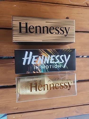 Hennessy Deluxe Limited Edition Collectors Bottles 3, Cognac EMPTY