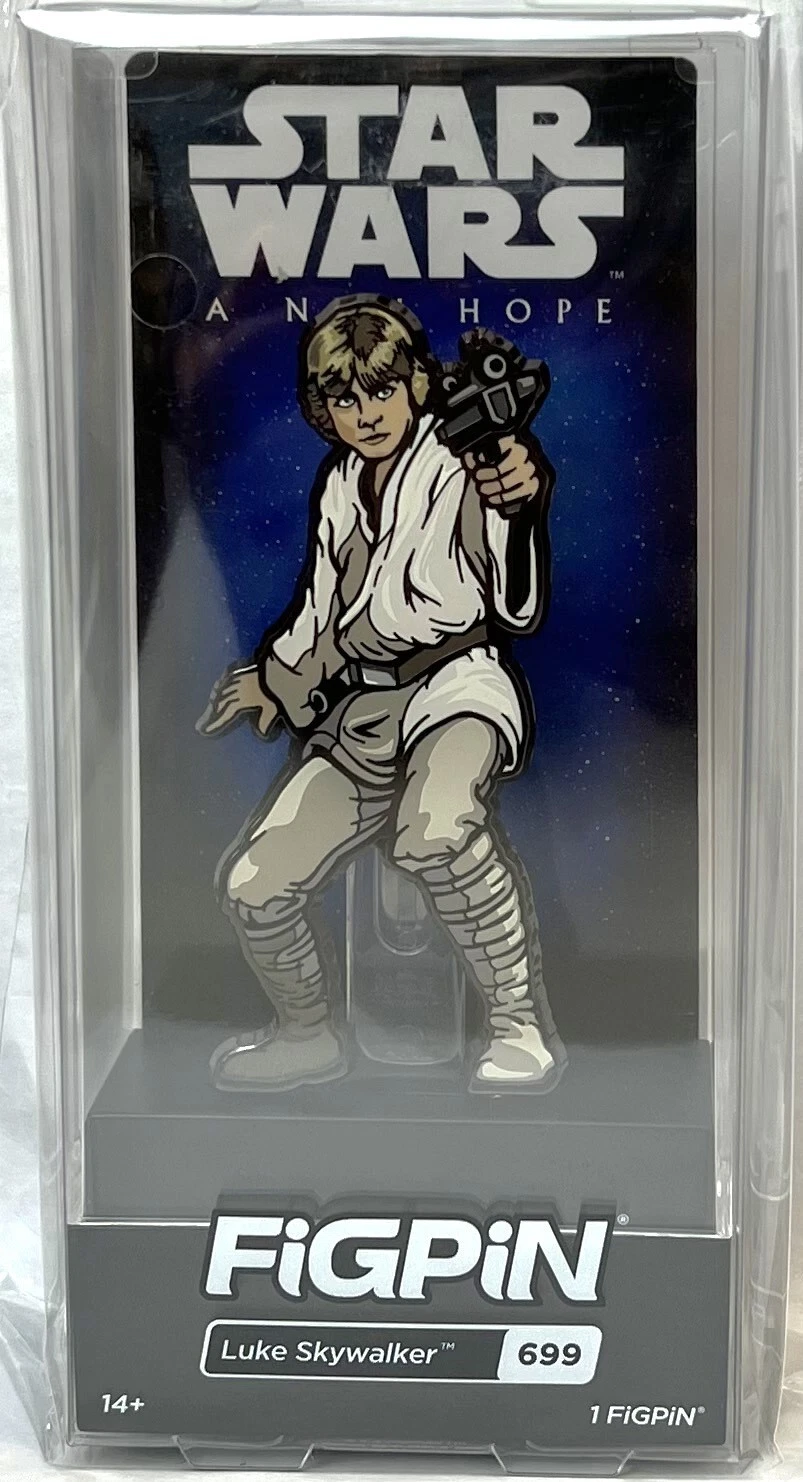 FiGPiN Star Wars A New Hope Luke Skywalker #699 Collectable FigPin