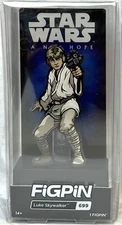 FiGPiN Star Wars A New Hope Luke Skywalker #699 Collectable FigPin