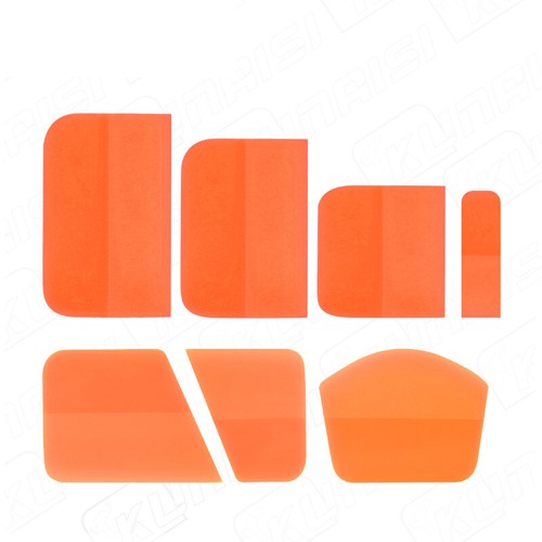 1 Set Car Squeegee for Vinyl Soft Silicone Rubber Scraper Anti-Scratch Wrap Tool - Picture 33 of 33