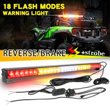 Strobe 30" Rear LED Light Bar Reverse Chase For 2017-2024 Can-am Maverick X3 MAX