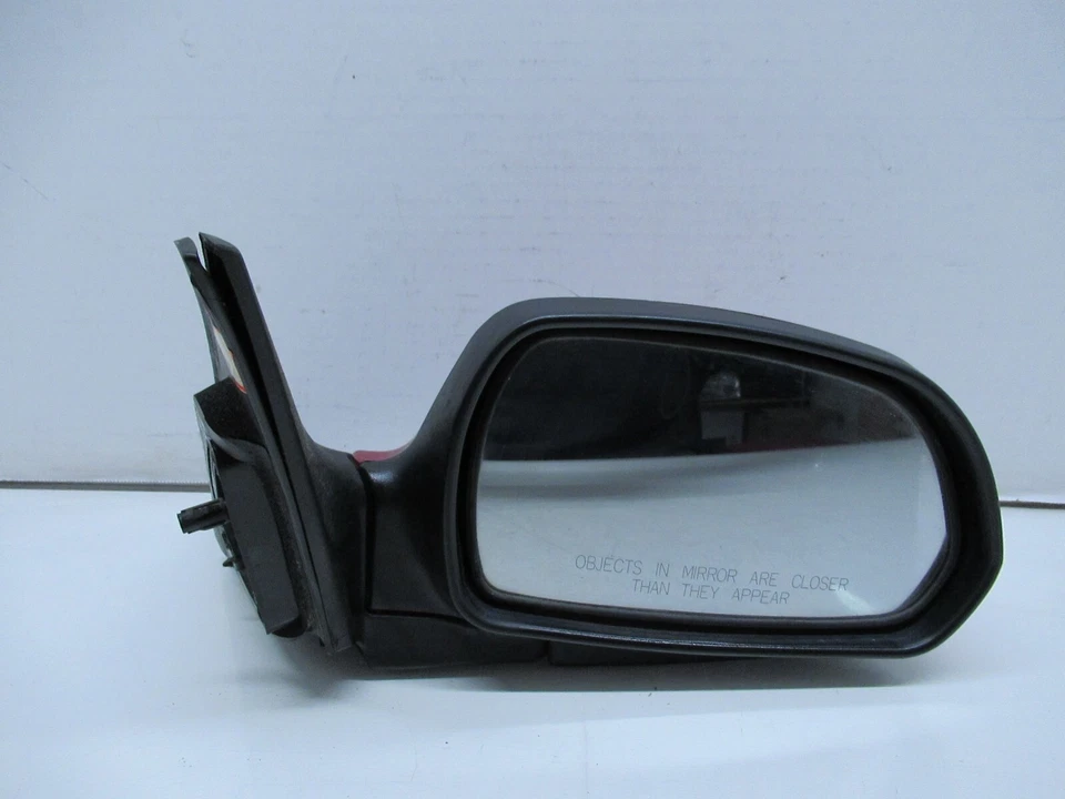 02-04 KIA SPECTRA ESPEJO LATERAL DE LA PUERTA DEL PASAJERO DELANTERO DERECHO ROJO OEM Foto 3 de 4