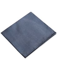 Ryan Seacrest Distinction Men  s Textured Solid Silk Pocket Squares